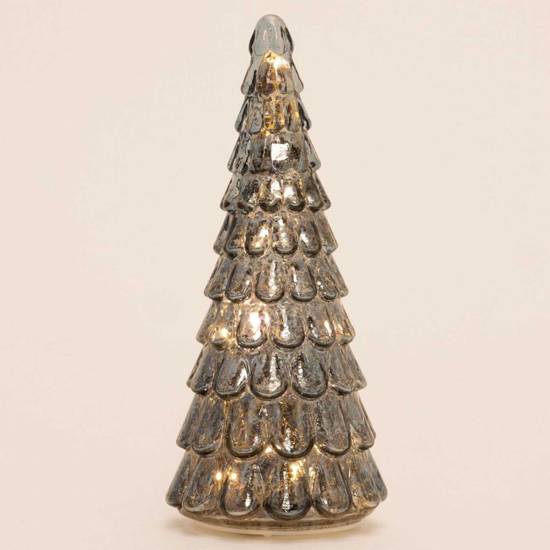 Stellar Haus 19cm Blue Frost Drop Tree image number 2